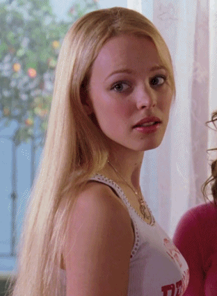 Regina George from Mean Girls gives side eye