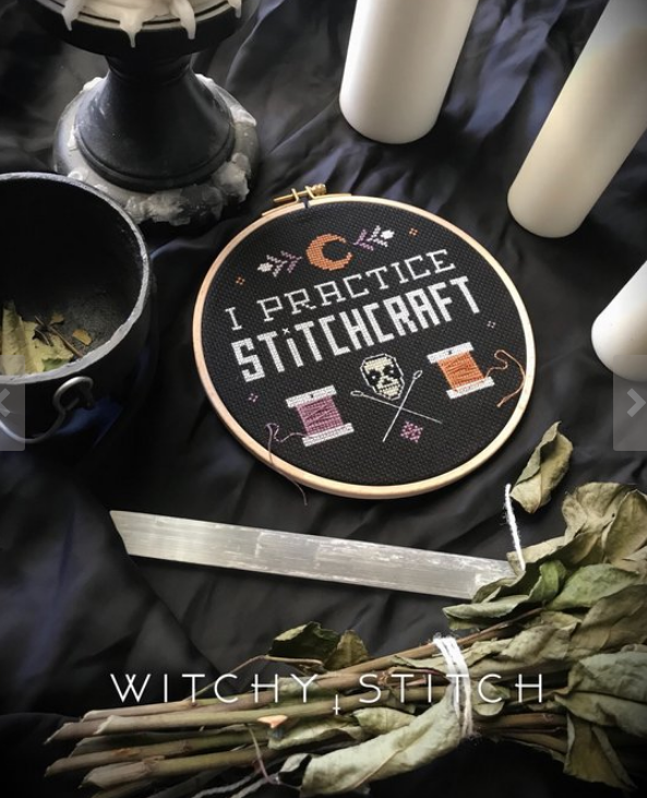 Witchy Stitches I practice Stitchcraft 