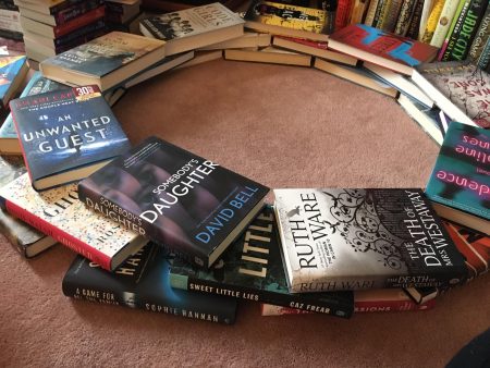 I have three layers of books in a ring
