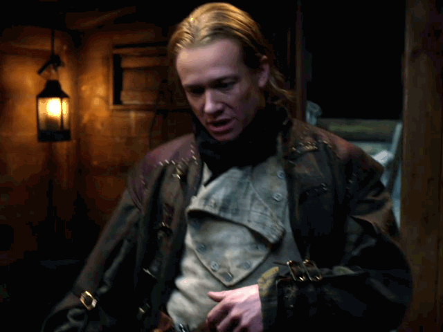 Stephen Bonnet, swaggering evilly.