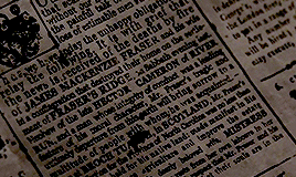 A close up of the obituary of Jamie and Claire.