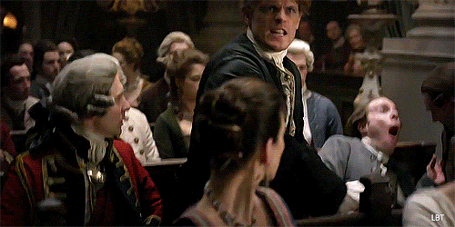 Jamie Fraser, worst audience member EVER