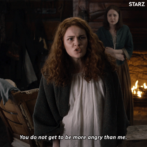 Bree says "You do not get to be more angry than me!"