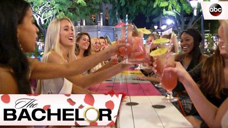 The ladies toast going to Singapore