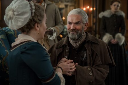 Murtagh holds Jocasta's hands