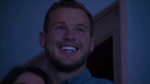 Colton and Caelynn snuggle and watch home movies