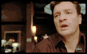Nathan Fillion is speechless