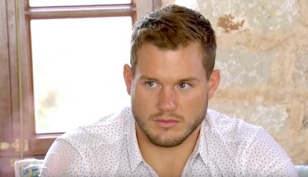 Colton looks serious