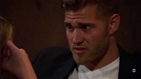 A close up of Luke looking deeply confused