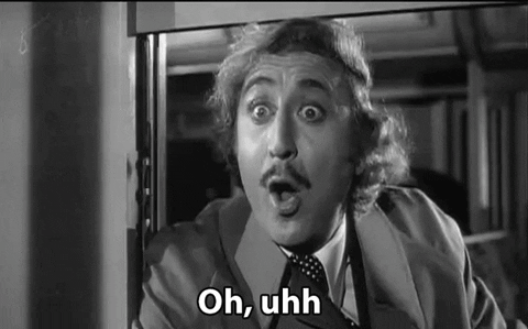 Gene Wilder says oh uh no thanks
