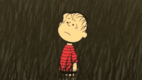 Linus is sad