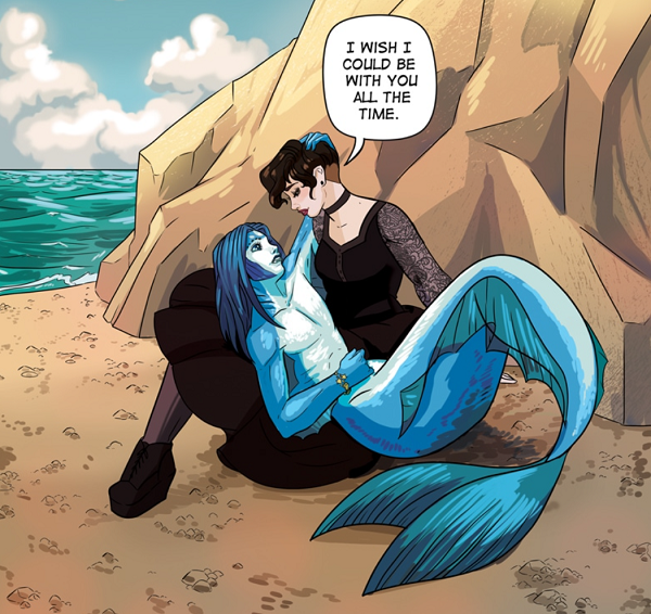 Featured image for Sneezy Loves Webtoons: The Sea in You By Jessi Sheron