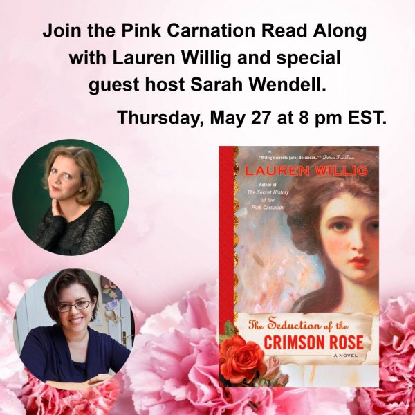 Featured image for Pink Carnation Read Along: Month 4 with Lauren Willig