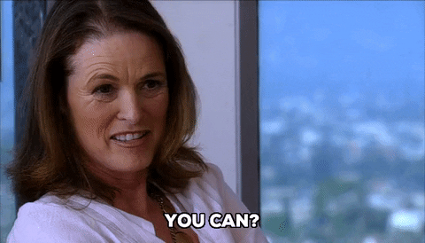 A woman asks you can?