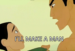 Shang from Mulan sings I'll Make a Man Out of You