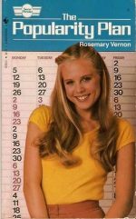 The Popularity Plan - the heroine in a yellow shirt in front of a yearlong calendar