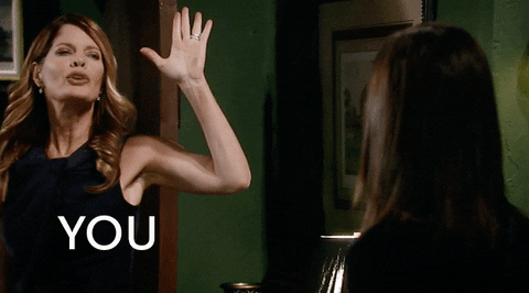 a woman says you lying bitch