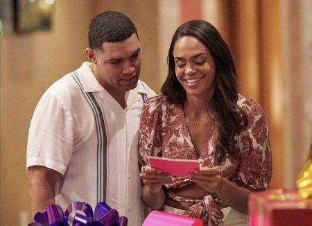 Rodney and Michelle read a dare card