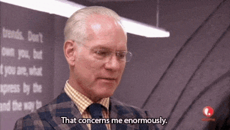 Tim Gunn says this concerns me enormously