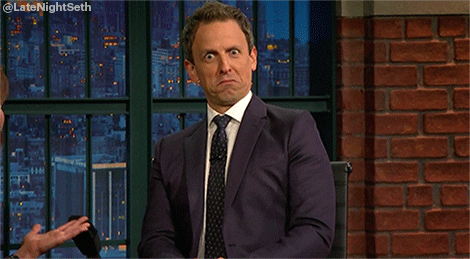 Seth Meyers is weirded out