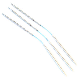 Three metal Flexi Flip needles