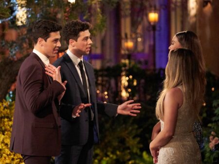 Joe and Justin meet the Bachelorettes