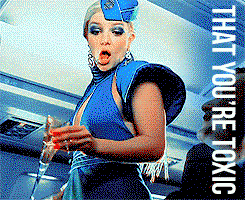 Britney says youre toxic