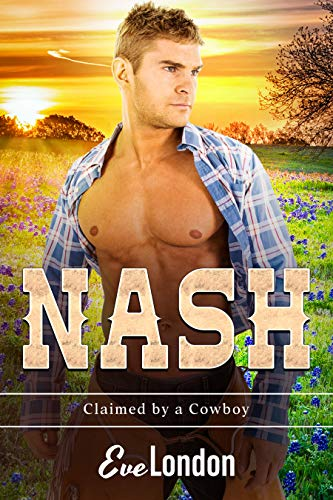 Nash by Eve London. A man an open button down plaid shirt stands in a field. His head is turned right but his body is turned left. They don't look like the belong to the same person.