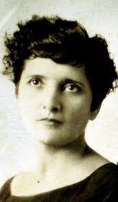 black and white photo of Elvia Carrillo Puerto's face
