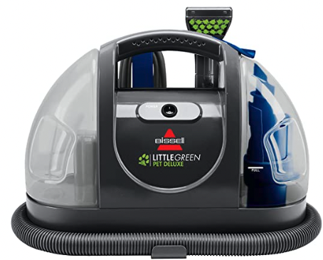 Bissel little green pet deluxe portable carpet cleaner 