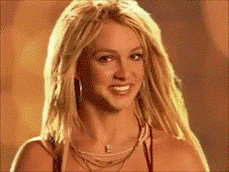 Britney Spears gives a thumbs up