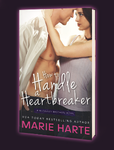 how to handle a heartbreaker by marie Harte has a woman in a grey tank top embracing a guy with his shirt open of course but the angle of her arm, which is cropped before the shoulder on the paperback cover, looks like it's coming out of her neck. It's very disorienting.