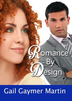 The same red curly hair and the alarming green eyes, but this time there is a dude in a grey suit and a smirk and a very wide striped tie looming over the side 