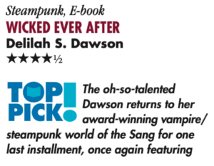 The oh-so-talented Dawson returns to her award-winning vampire/ Colleen Vanderlinden steampunk world of the Sang for one last installment, once again featuring