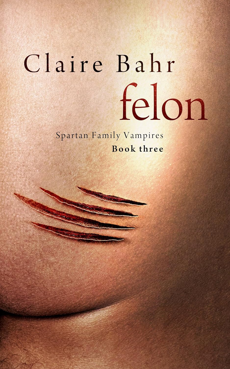 THE SAME close up of a rounded body part and we don't know if it's a boob or a butt, with four scratches carved into the skin? SERIOUSLY WTF 