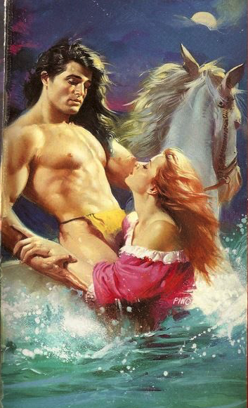 A close up of the man on the horse, fused to the back of the horse with alleged buttsuckers