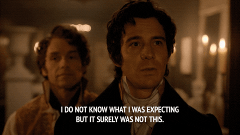 Benedict Bridgerton says I don't know what I was expecting but it certainly wasn't this