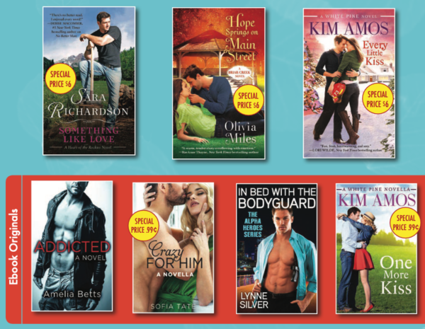 A collection of contemporary, including small town contemporary which is always white couples in jeans on some grass