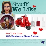 Stuff We Like: Gift Exchange Ideas Galore - an elvis plate, a lego vespa, and essie nail polish