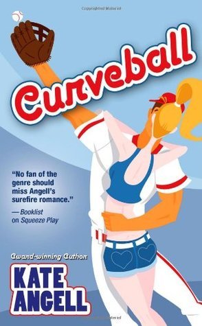 Curveball one: A cartoon illustration of a baseball player with his arm out about to catch a ball in his glove, while embracing a woman who is ridiculously thinly drawn. Like her neck is 1/8th of an inch wide? And she’s wearing a blue crop top and jean shorts with hearts on the bum, but she is stretched out so very much. It’s very Betty Spaghetti.