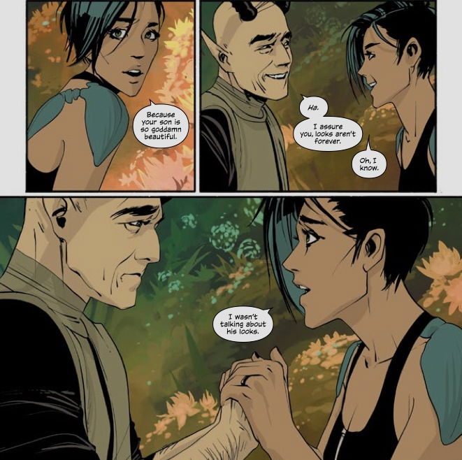 Illustration of dialogue above 