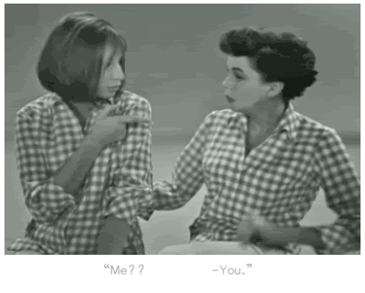 Barbra saying to Judy Garland 